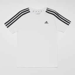 adidas Adidas essentials 3-stripes shirt wit kinderen kinderen