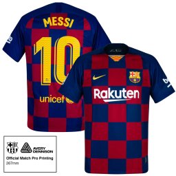 Barcelona Shirt Thuis 2019-2020 + Messi 10 - XXXL