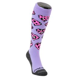 Brabo Socks Hearts - Purple Cheetah