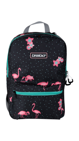 Brabo Storm Backpack O'Geez Flamingo Black 23