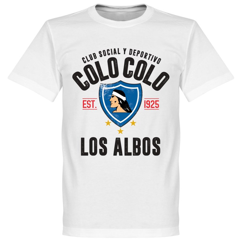 Colo Colo Established T-Shirt - Wit - L