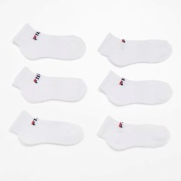 Fila Fila sokken 6-pack wit kinderen