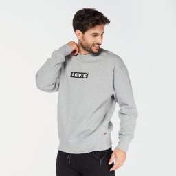 Levis Levis original sweater grijs heren heren