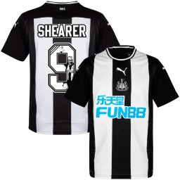 Newcastle United Shirt Thuis 2019-2020 + Shearer 9 (Gallery Style) - S