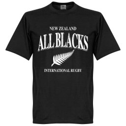 Nieuw Zeeland All Blacks Rugby T-Shirt - Zwart - L