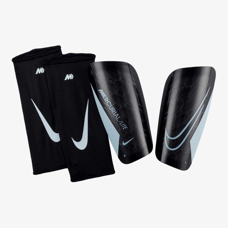 Nike Nike mercurial scheenbeschermers zwart heren