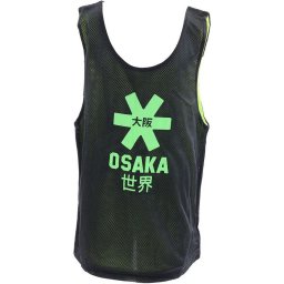 Osaka Reversible Bib Front Logo - Black/Green