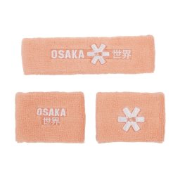 Osaka Sweatband Set - Peach Pink