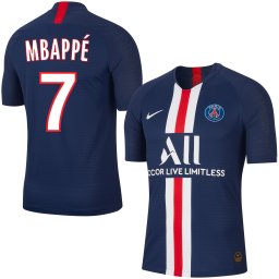 Paris Saint Germain Shirt Thuis 2019-2020 + Mbappe 7 (Fan Style) - Kinderen - 158-170
