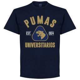 Pumas Unam Established T-shirt - Navy - XL