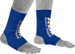 RDX Sports Hosiery Ankle Sleeve - Enkelbeschermer Blauw