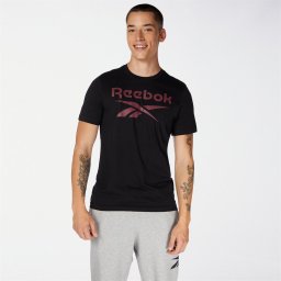 Reebok Reebok big logo shirt grijs heren heren