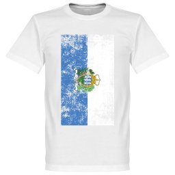 San Marino Flag T-Shirt - XXL