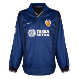Valencia Shirt Uit 2000-2001 (Lange Mouwen) + Angulo 10