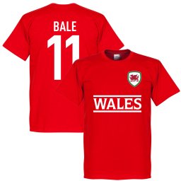 Wales Bale 11 Team T-Shirt - XXL