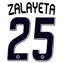 Zalayeta 25 (Napoli Bedrukking 2007-2008)